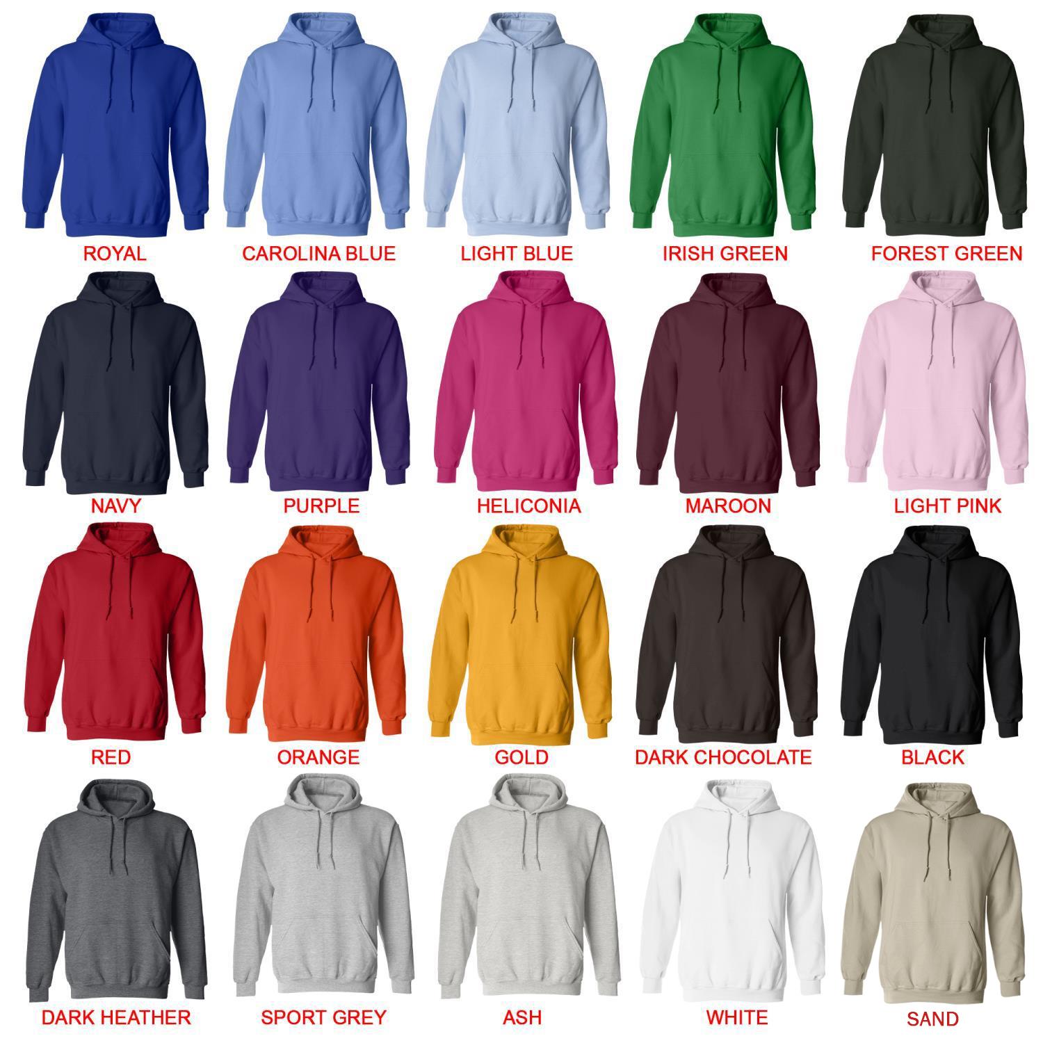 hoodie color chart - Ed Sheeran UK Shop
