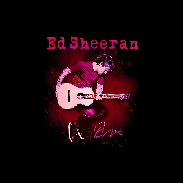 Ed Sheeran Pink Tour 2026 Concert Tote Bag - Image 2