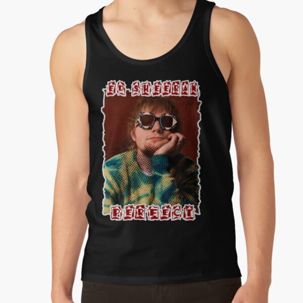 Pop Singer Ed Sheeran So Cute Tank Top