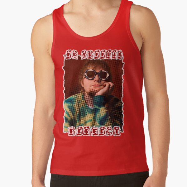 Pop Singer Ed Sheeran So Cute Tank Top - Image 4