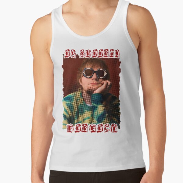 Pop Singer Ed Sheeran So Cute Tank Top - Image 2