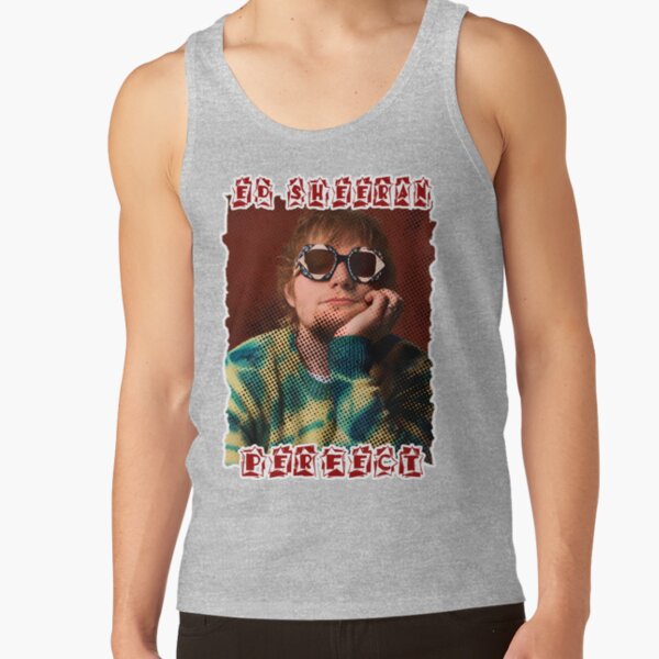 Pop Singer Ed Sheeran So Cute Tank Top - Image 3