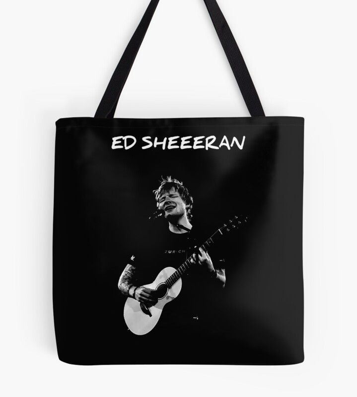 Best Selling Acoustic Ed Sheeran In The Stage Tote Bag