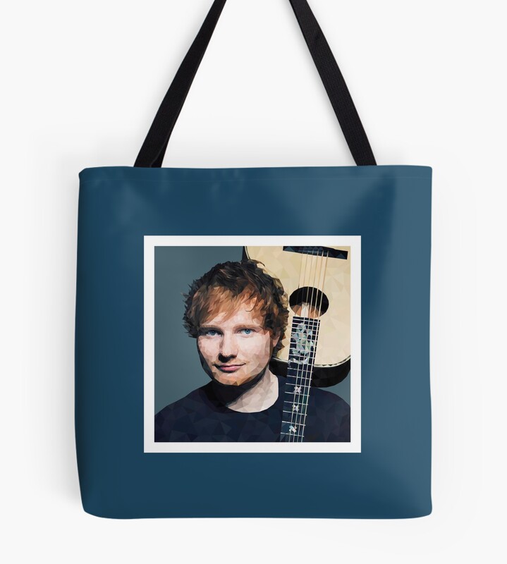 Ed Sheeran Wpap Vintage Tote Bag