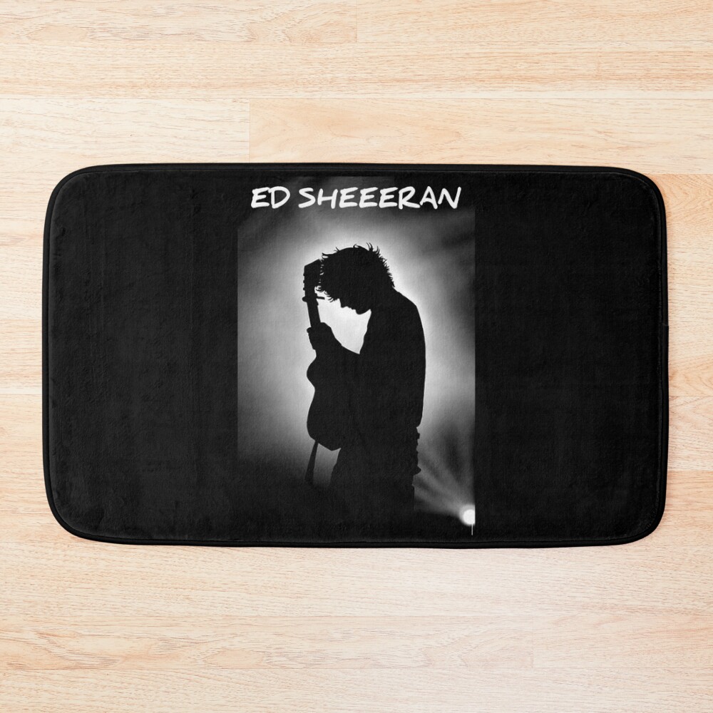 Acoustic Ed Sheeran Retro Collection Bath Mat