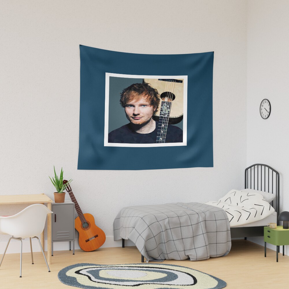 Ed Sheeran Wpap Vintage Tapestry