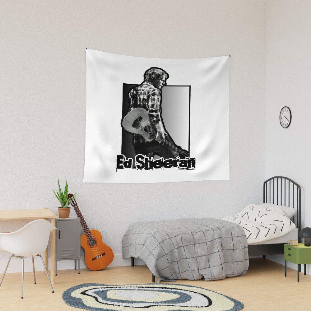 Ed Sheeran Mathematics Tour Tribute Tapestry